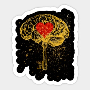 Key to love Sticker